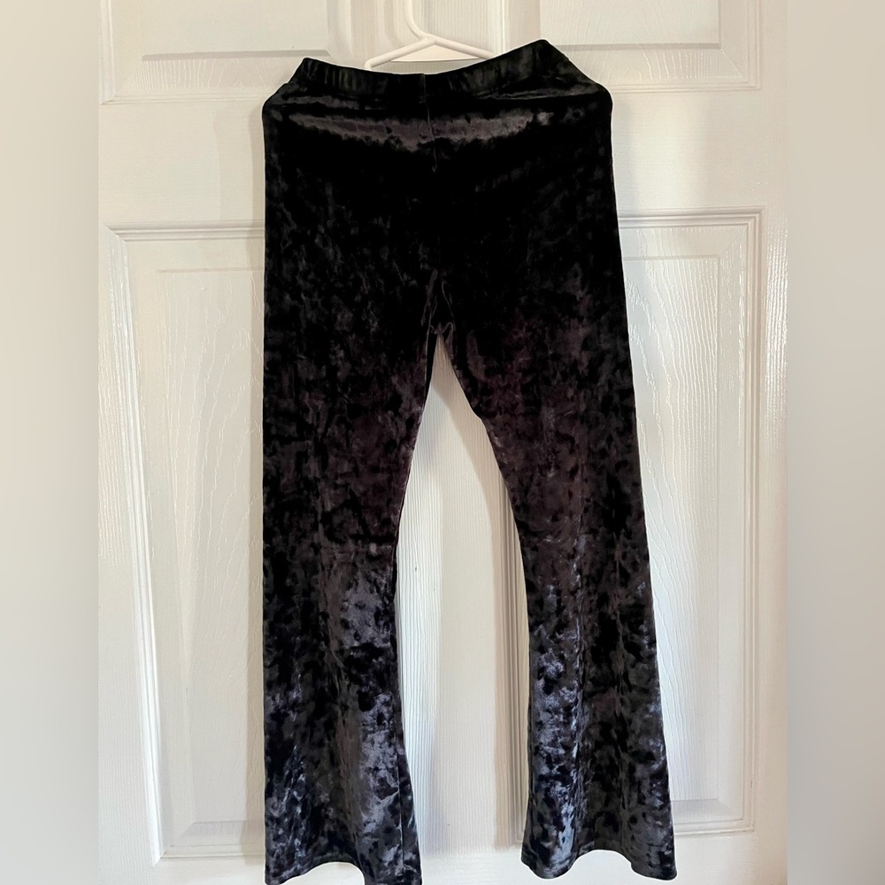 Old Navy flare velour pants